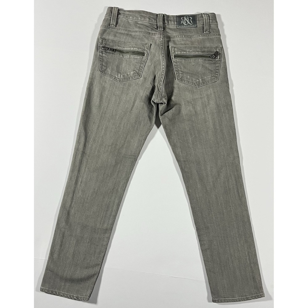 Rock & Republic Womens Hamburg Jeans Gray Denim Size 0 - Picture 13 of 15